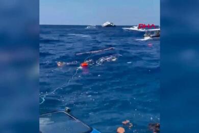 Traghetto naufragato al largo di Cipro Nord: proseguono le ricerche dei 18 dispersi, fermato l’equipaggio