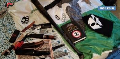 Incitavano all’odio razziale e al terrorismo suprematista: blitz su 17 giovani, 14 minorenni
