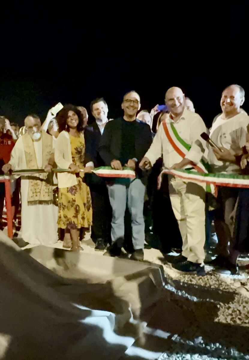 Ischitella, dopo 50 anni arriva l’acqua potabile a Foce Varano: inaugurata la prima utenza pubblica – FOTO