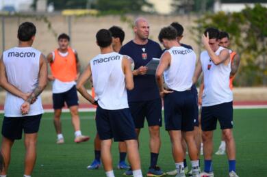 Il Taranto torna a Massafra, con Tiozzo ora si fa sul serio: tra due giorni sfida all’Atletico Racale