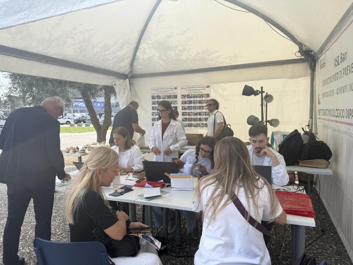Bari, la prevenzione arriva in Fiera del Levante: via a screening, vaccinazioni, controlli e consulenze