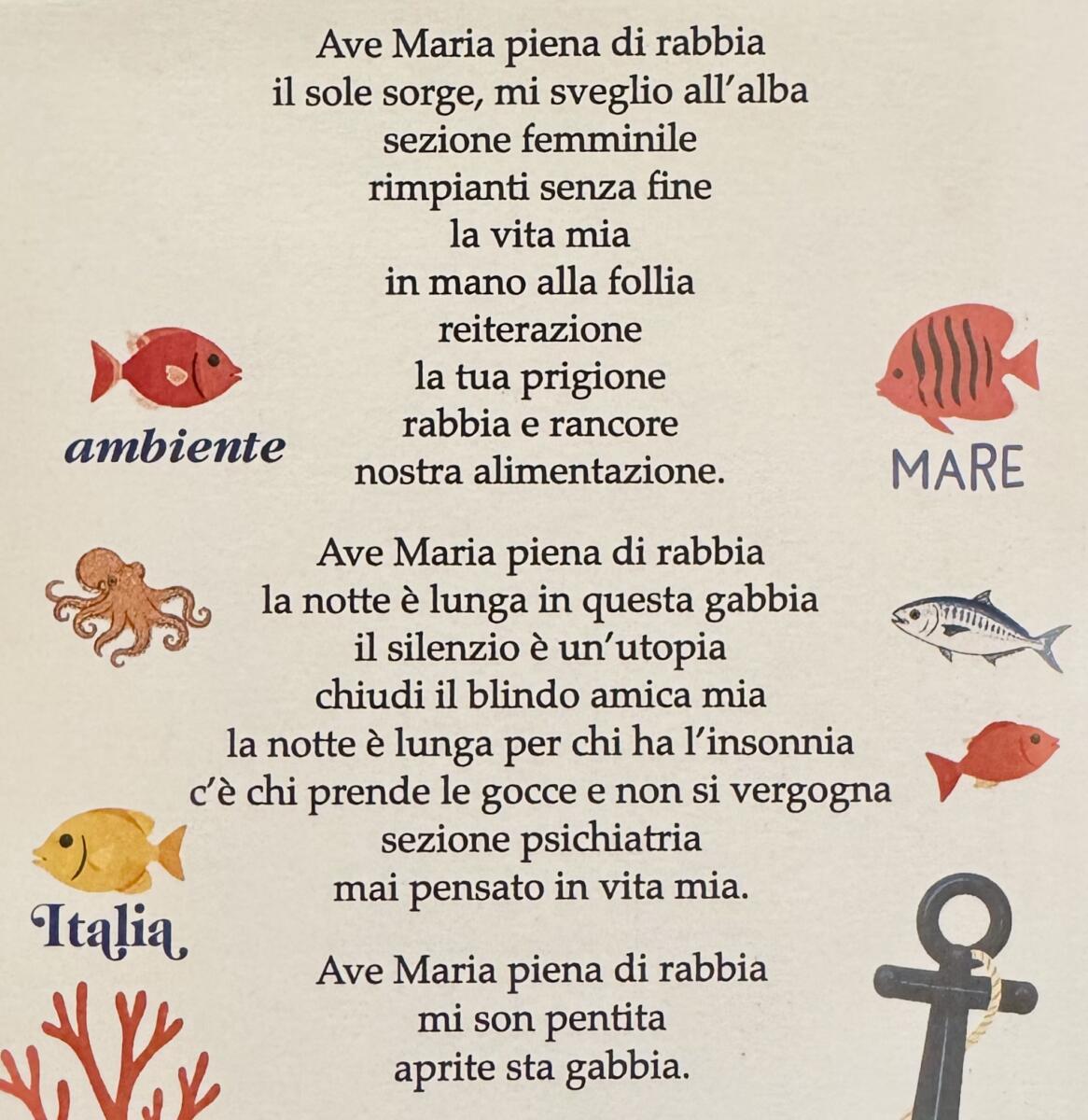 Lecce, Alessandra riceve in carcere il premio Afrodite per la sua poesia “Ave Maria piena di rabbia”