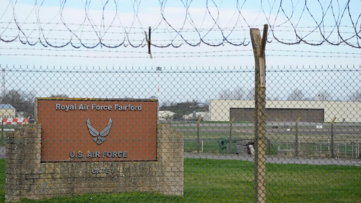 Base britannica Raf nel mirino dell’Iran: arrestati 5 uomini con esplosivi Base britannica Raf nel mirino dell’Iran: arrestati 5 uomini con esplosivi