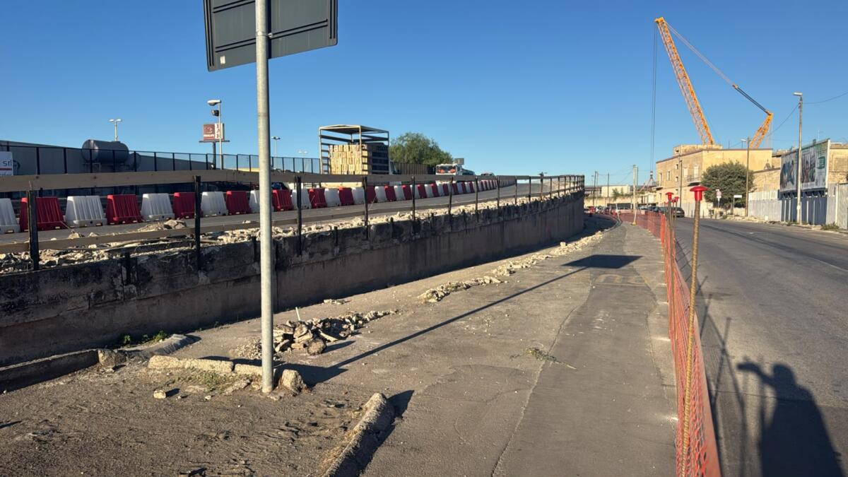 Taranto, al via i lavori sul cavalcaferrovia Croce: cantiere da 6,2 mln per la messa in sicurezza – FOTO