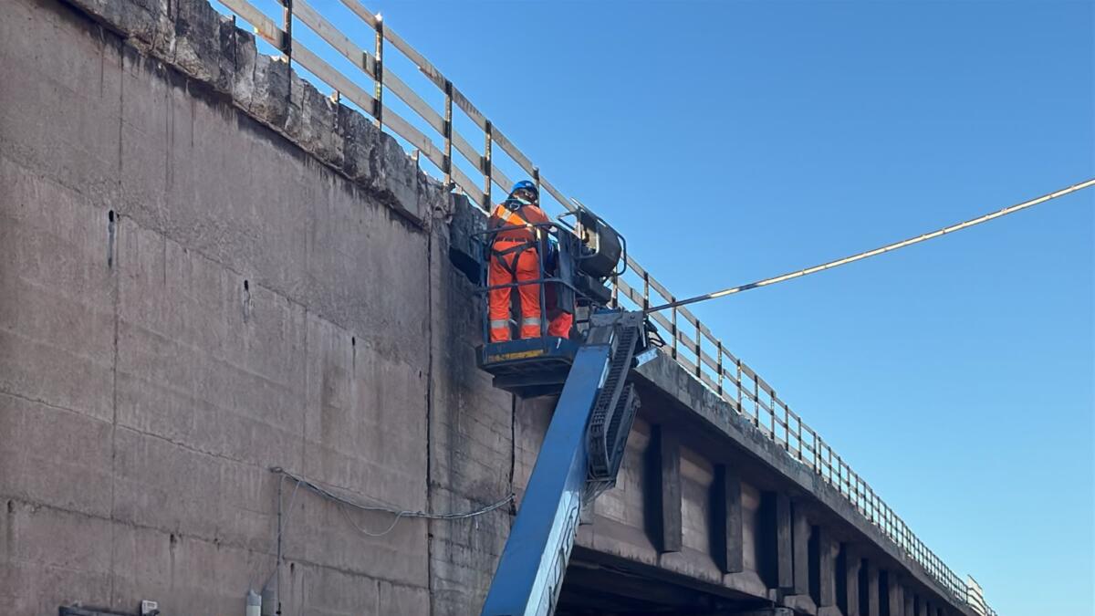 Taranto, al via i lavori sul cavalcaferrovia Croce: cantiere da 6,2 mln per la messa in sicurezza – FOTO