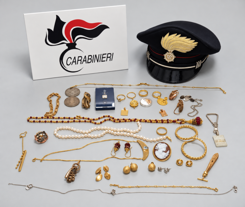 gioielli carabinieri