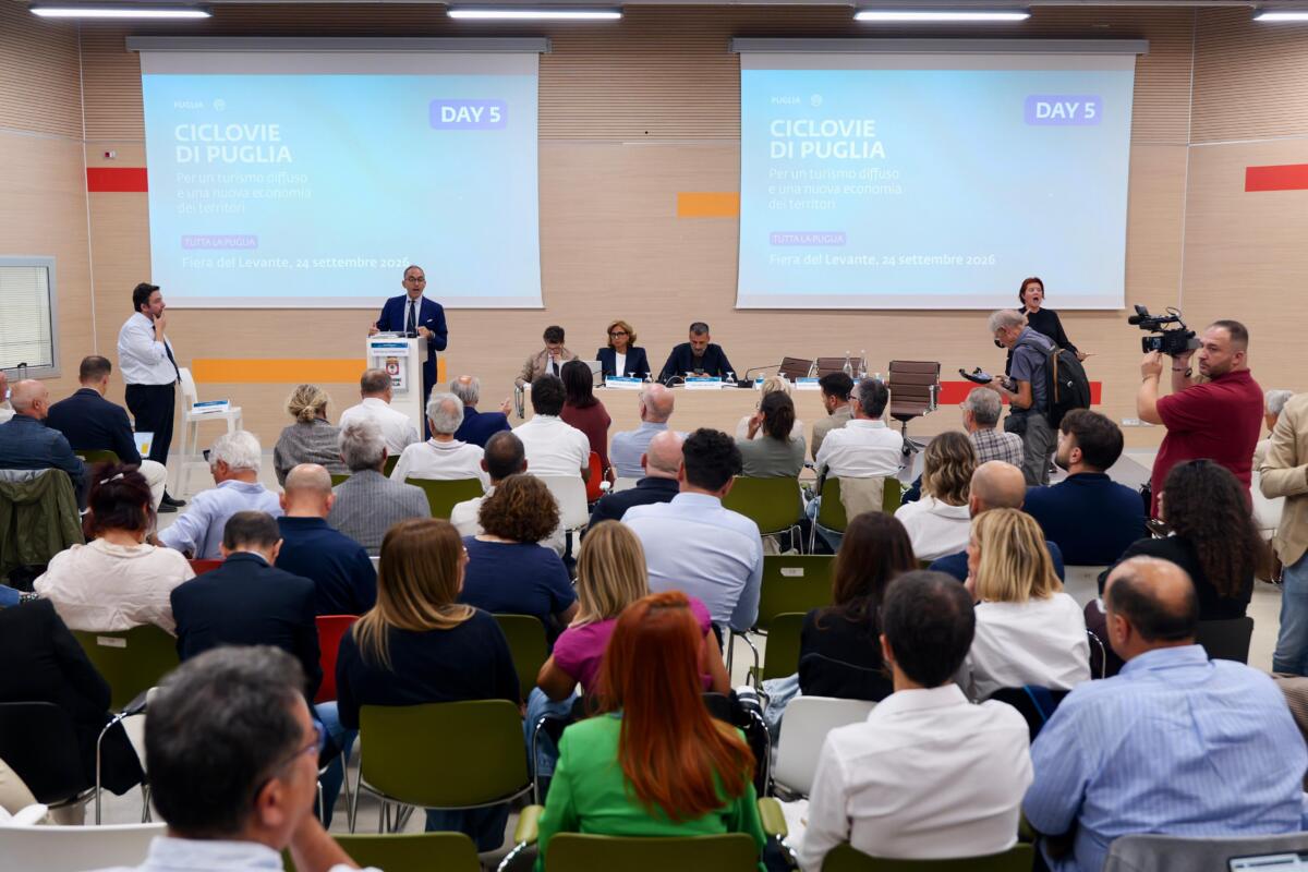 Ciclovie di Puglia, scatta la fase due: dalla Regione 26,7 milioni di euro per manutenzione, green hub e servizi diffusi