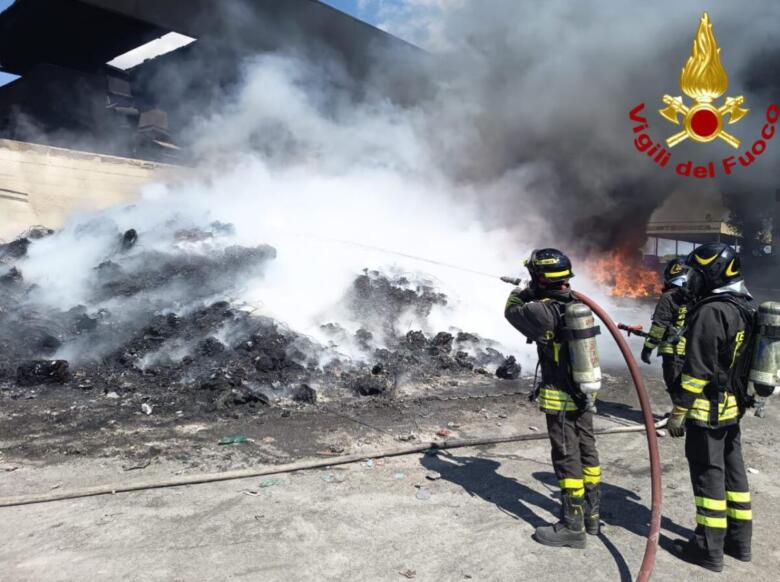 incendio lequile