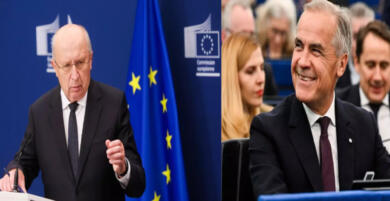 Ue e Canada rilanciano, Carney: «Simili per affinità, più forti insieme». Kubilius: «Europa baricentro delle democrazie»