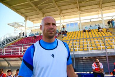 Taranto-Racale 2-1, Tiozzo: «Vittoria di sacrificio fortemente voluta dai miei ragazzi»