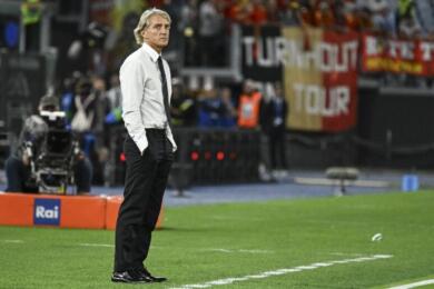 Mancini divide il gruppo azzurro: dieci calciatori restano a Coverciano e saltano la Turchia