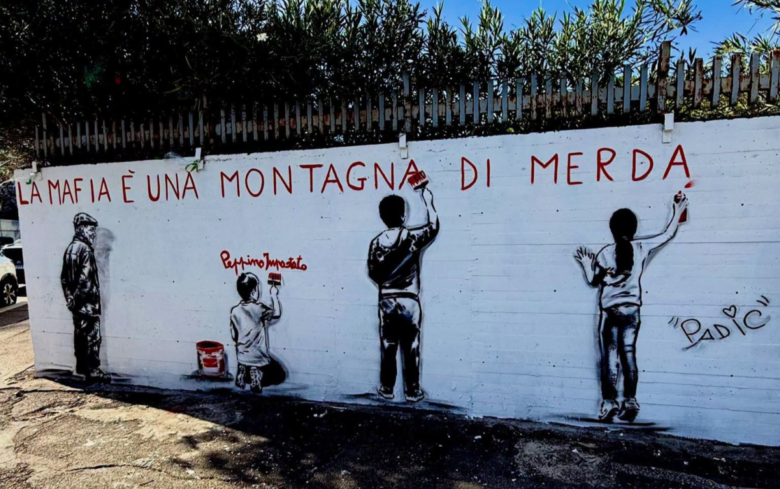 murale antimafia