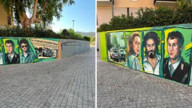 Bari, vandalizzato il murale dedicato a Giovanni Falcone nel quartiere Libertà: «Uno sfregio»
