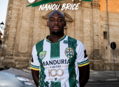 Razzismo in Promozione pugliese: insulti a Nanou Brice durante Oria-Manduria, espulso il portiere di casa