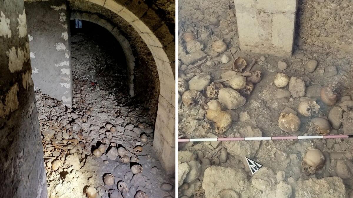 Foggia, decine di ossa in un ipogeo: si riaccende la speranza di trovare il corpo del Beato Giacomo Foggia, decine di ossa in un ipogeo: si riaccende la speranza di trovare il corpo del Beato Giacomo