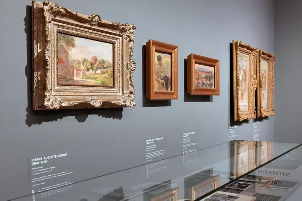 Furto al museo di Cagnes-sur-Mer: rubati quattro quadri di Renoir per un valore di nove milioni Furto al museo di Cagnes-sur-Mer: rubati quattro quadri di Renoir per un valore di nove milioni