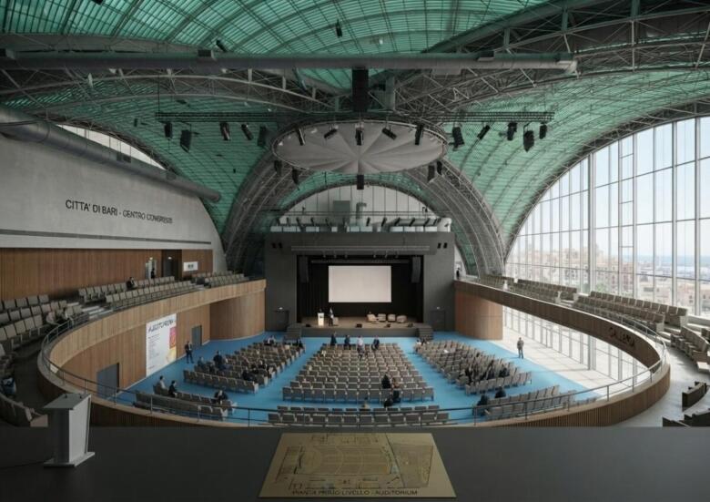 rendering centro congressi fiera