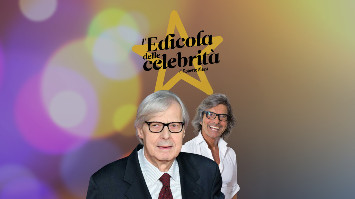 L’Edicola delle celebrità, Sgarbi e la figlia: basta guerra L’Edicola delle celebrità, Sgarbi e la figlia: basta guerra