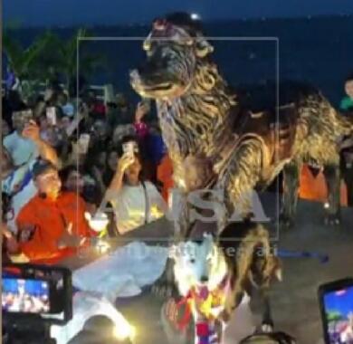Cane da soccorso eroe in Venezuela durante i terremoti, svelata una statua in suo onore – VIDEO