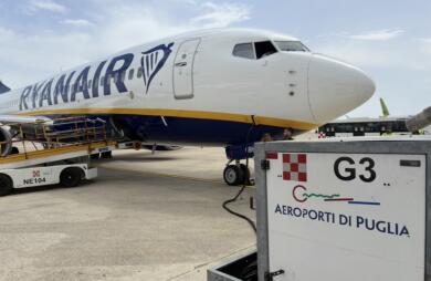 Ryanair cresce in Puglia: 4 nuovi voli internazionali da Bari e Brindisi