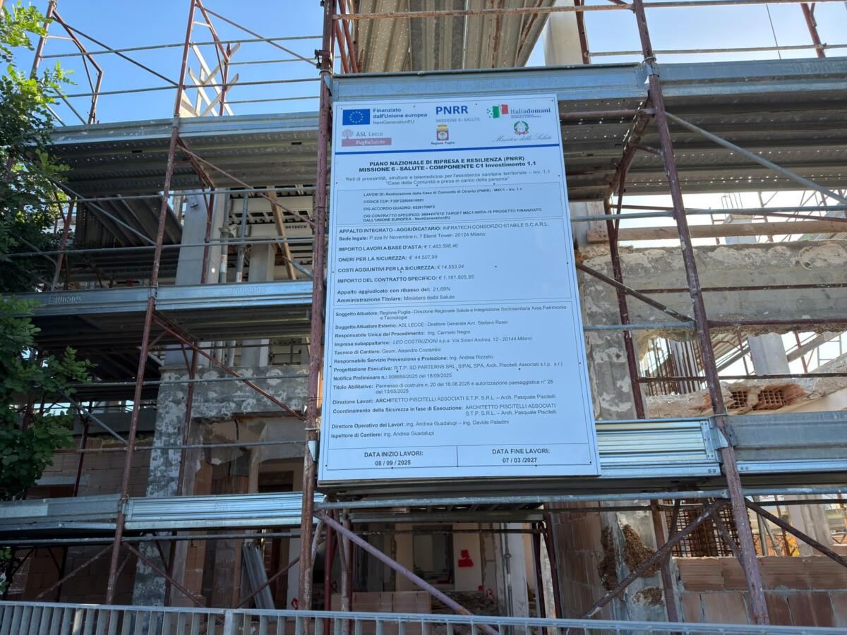 Case e ospedali di comunità, ispezioni di Pagliaro nel Salento: «Completata solo una struttura su 14» – FOTO e VIDEO