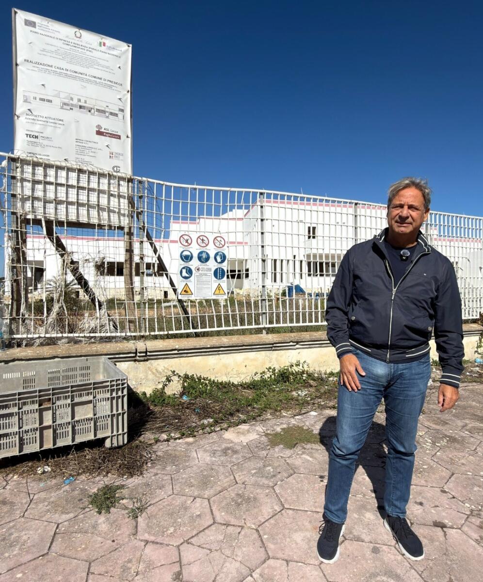 Case e ospedali di comunità, ispezioni di Pagliaro nel Salento: «Completata solo una struttura su 14» – FOTO e VIDEO