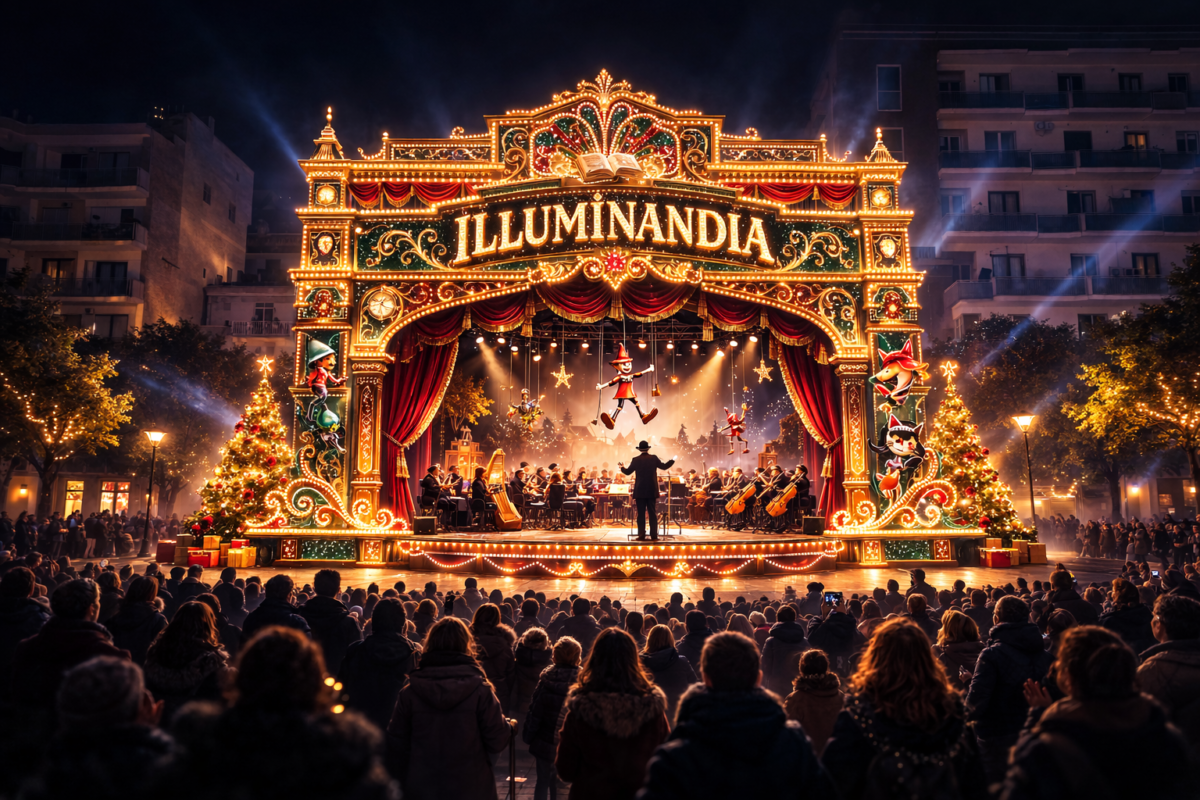 Monopoli, a Natale torna Illuminandia: la città si accende con l’omaggio a Pinocchio e il premio Collodi – FOTO Monopoli, a Natale torna Illuminandia: la città si accende con l’omaggio a Pinocchio e il premio Collodi – FOTO