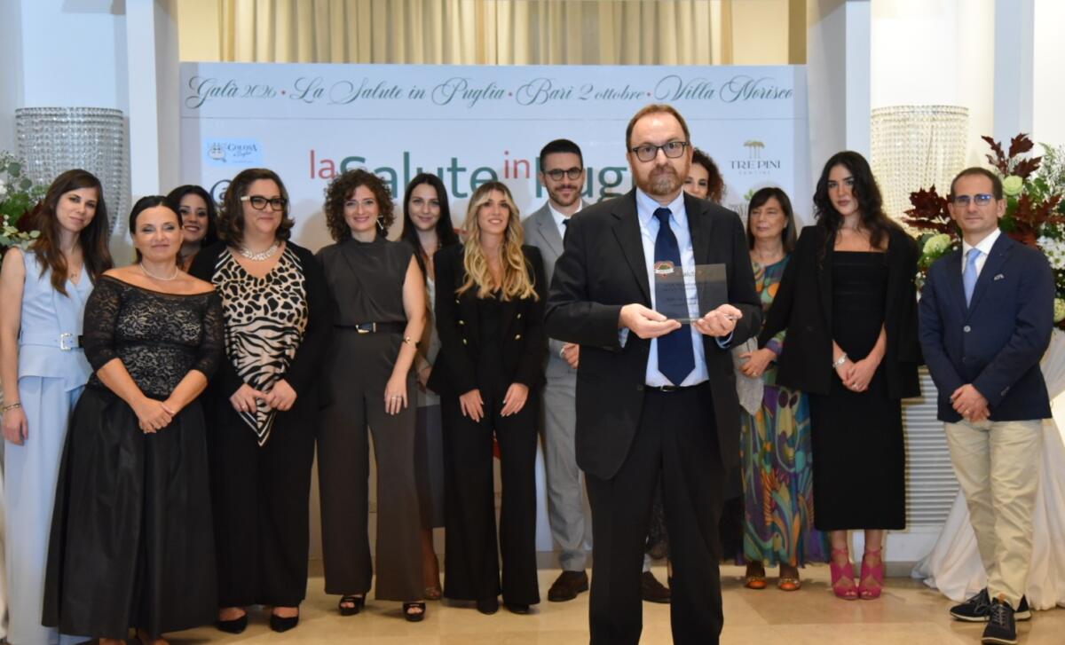 Sanità e ricerca d’eccellenza, a Villa Morisco la terza edizione del “Galà La Salute in Puglia” – FOTO Sanità e ricerca d’eccellenza, a Villa Morisco la terza edizione del “Galà La Salute in Puglia” – FOTO