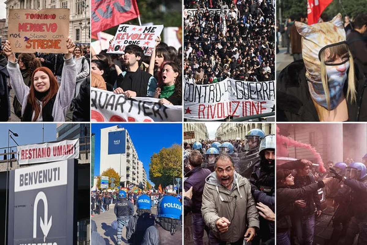 Sciopero generale, proteste e cortei in tutta Italia: cosa sta succedendo in ogni città Sciopero generale, proteste e cortei in tutta Italia: cosa sta succedendo in ogni città