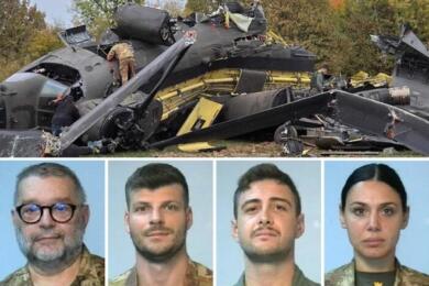 Schianto dell’elicottero in Bosnia: l’anomalia in decollo, i cavi elettrici e il disperato tentativo d’atterraggio