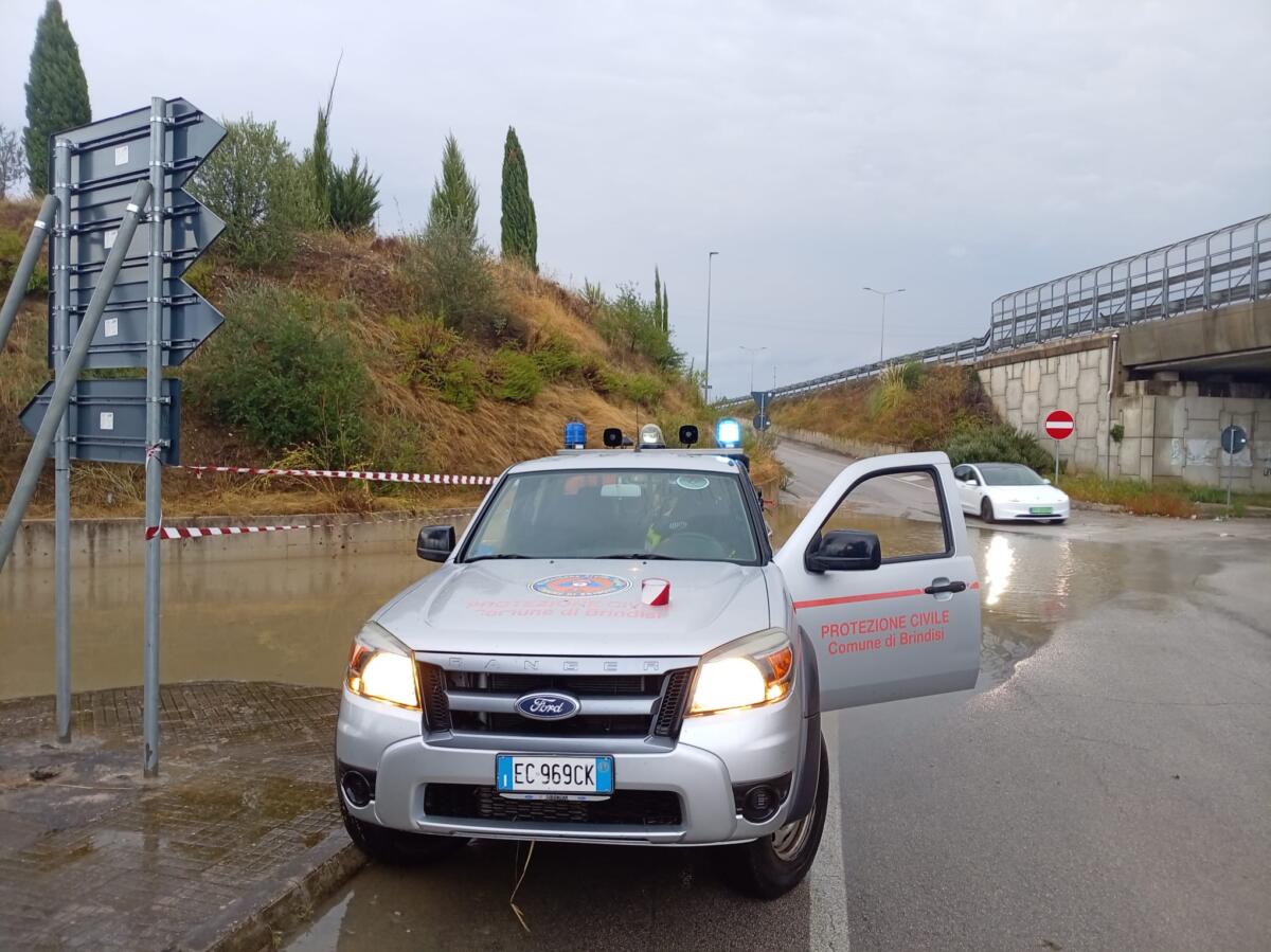 Maltempo in Puglia, violenti acquazzoni nel Brindisino: alberi caduti e strade allagate – FOTO e VIDEO