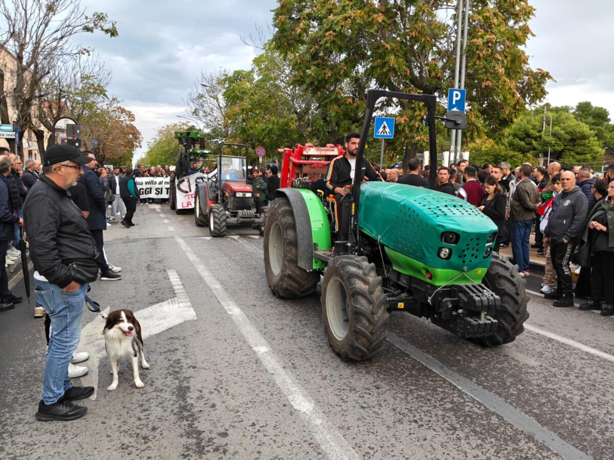 Andria scende in piazza, in migliaia tra studenti e lavoratori: serrande abbassate e sindaci della Bat in prima linea