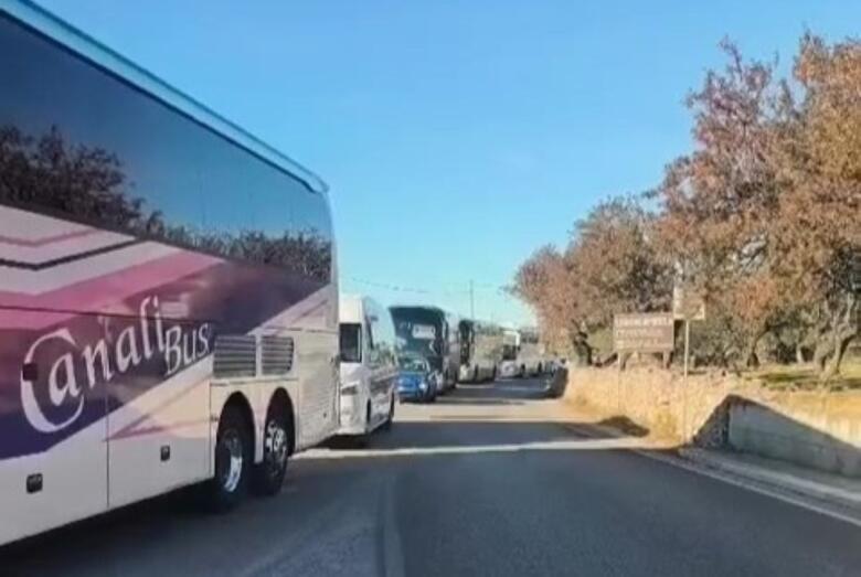 coda bus turisti san giovanni rotondo