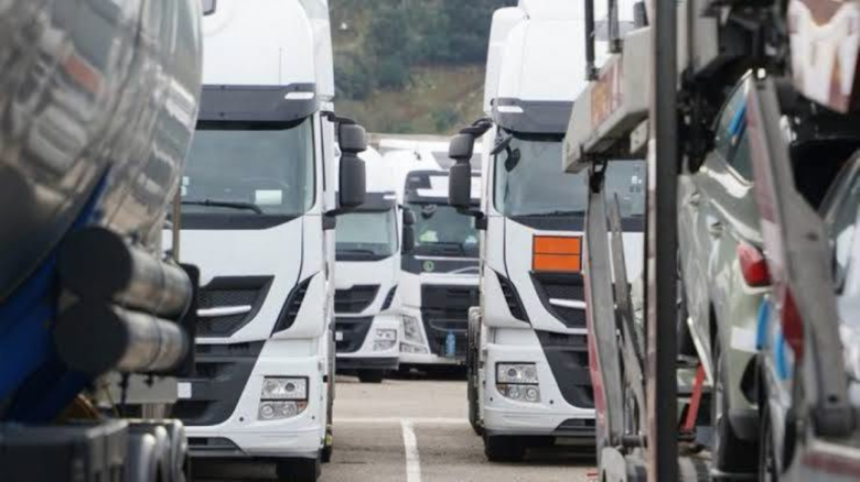 camion in coda