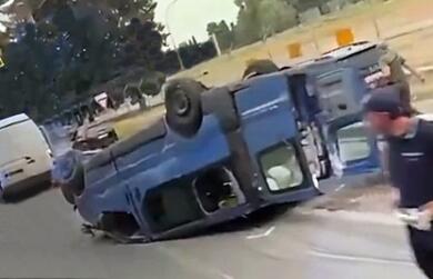 Tragico scontro frontale tra auto e furgone sulla Ss 89 ad Amendola: un morto e tre feriti