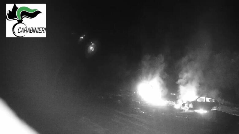incendio auto francavilla fontana
