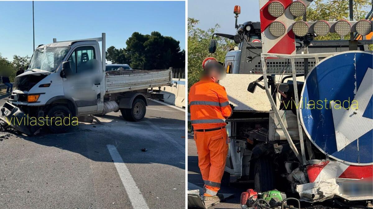 Incidente sulla Ss16 a Monopoli, camion contro mezzo della pulizia stradale: paura per gli operai Incidente sulla Ss16 a Monopoli, camion contro mezzo della pulizia stradale: paura per gli operai