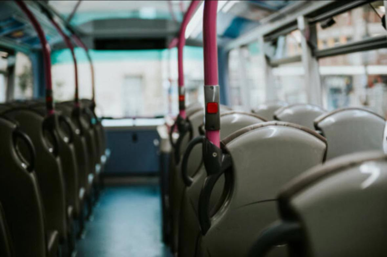 i sedili di un autobus