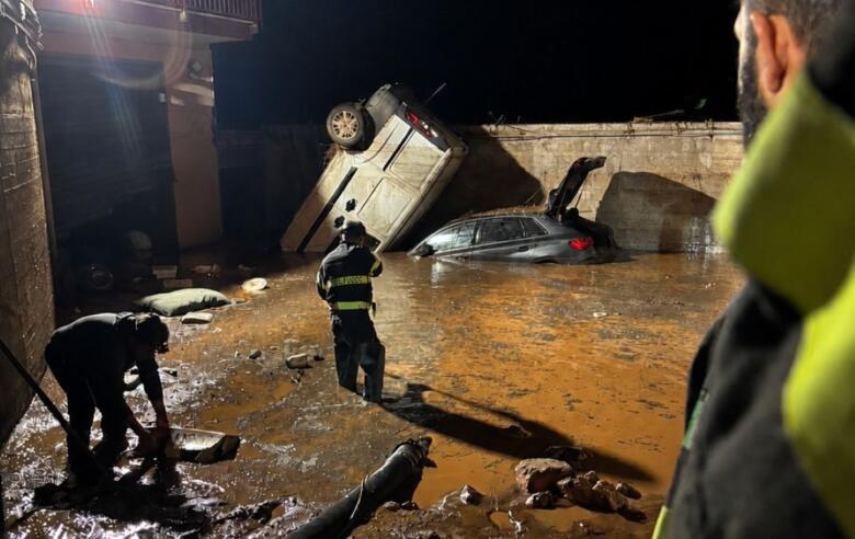 intervento vigili del fuoco maltempo