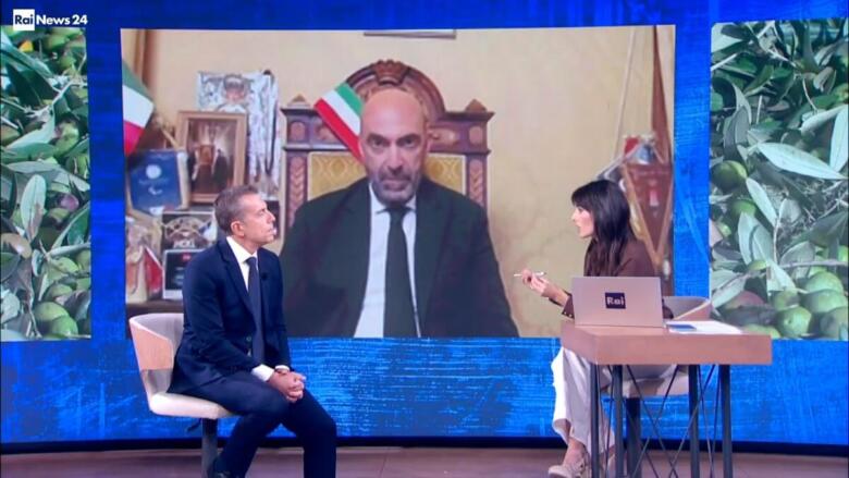 leccese ospite di rainews24