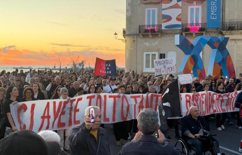manifestazione ex ilva