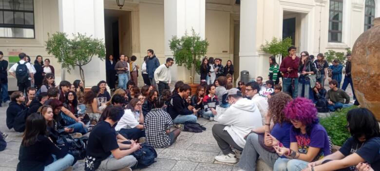 manifestazione studenti ateneo