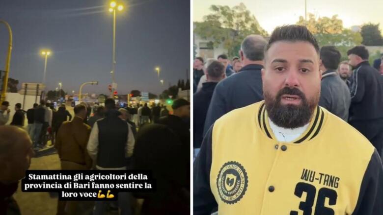 protesta agricoltori michele monopoli