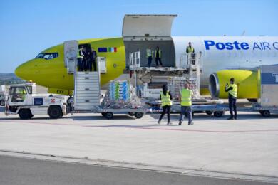 Grottaglie, dall'”Arlotta” decolla il primo volo cargo per Istanbul: «Opportunità per l’export pugliese» – VIDEO