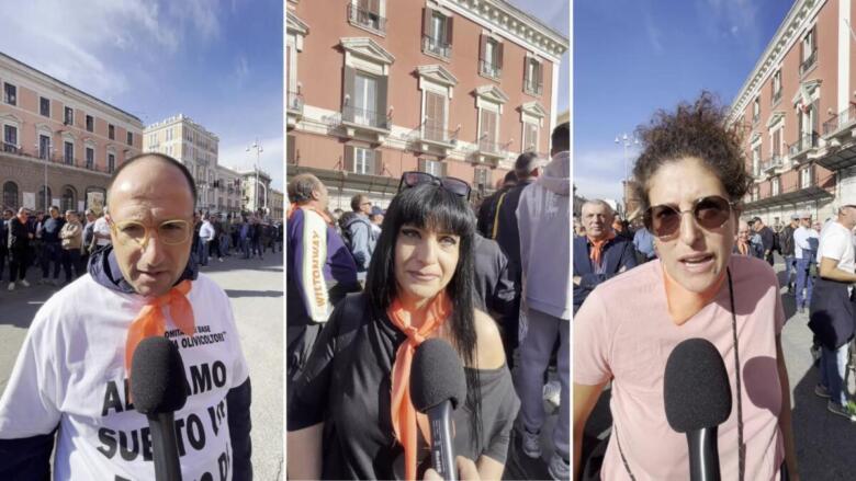 protesta agricoltori bari