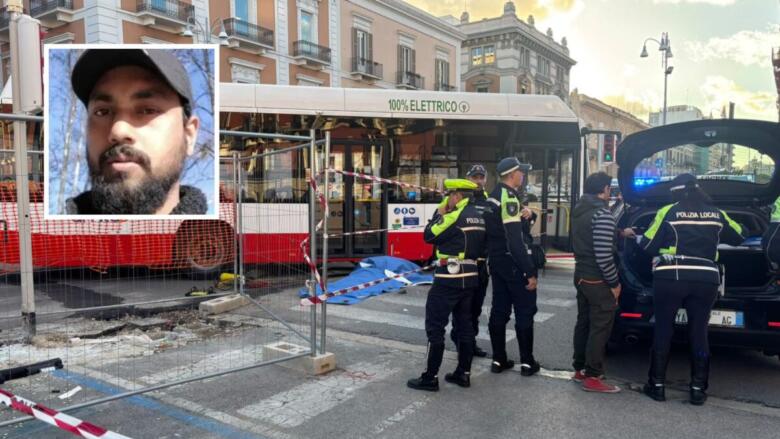 rahman ziaur investito da un bus a bari
