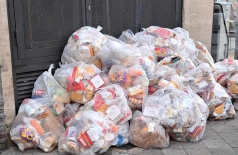 rifiuti McDonald's