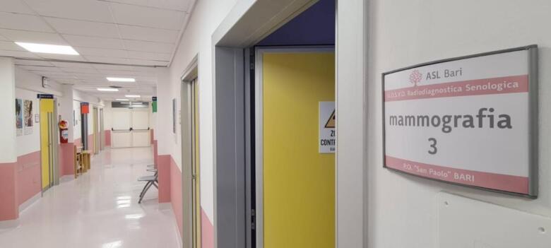 la senologi a dell'ospedale san paolo di bari