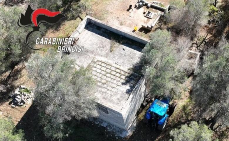 trattore arif rubato a francavilla fontana