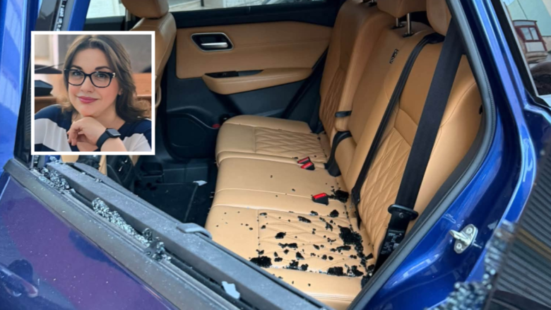 vandali auto Bianca Boshnjaku